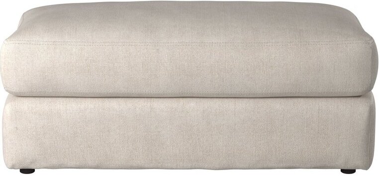 Lamar Ottoman In Cream 1StopBedrooms