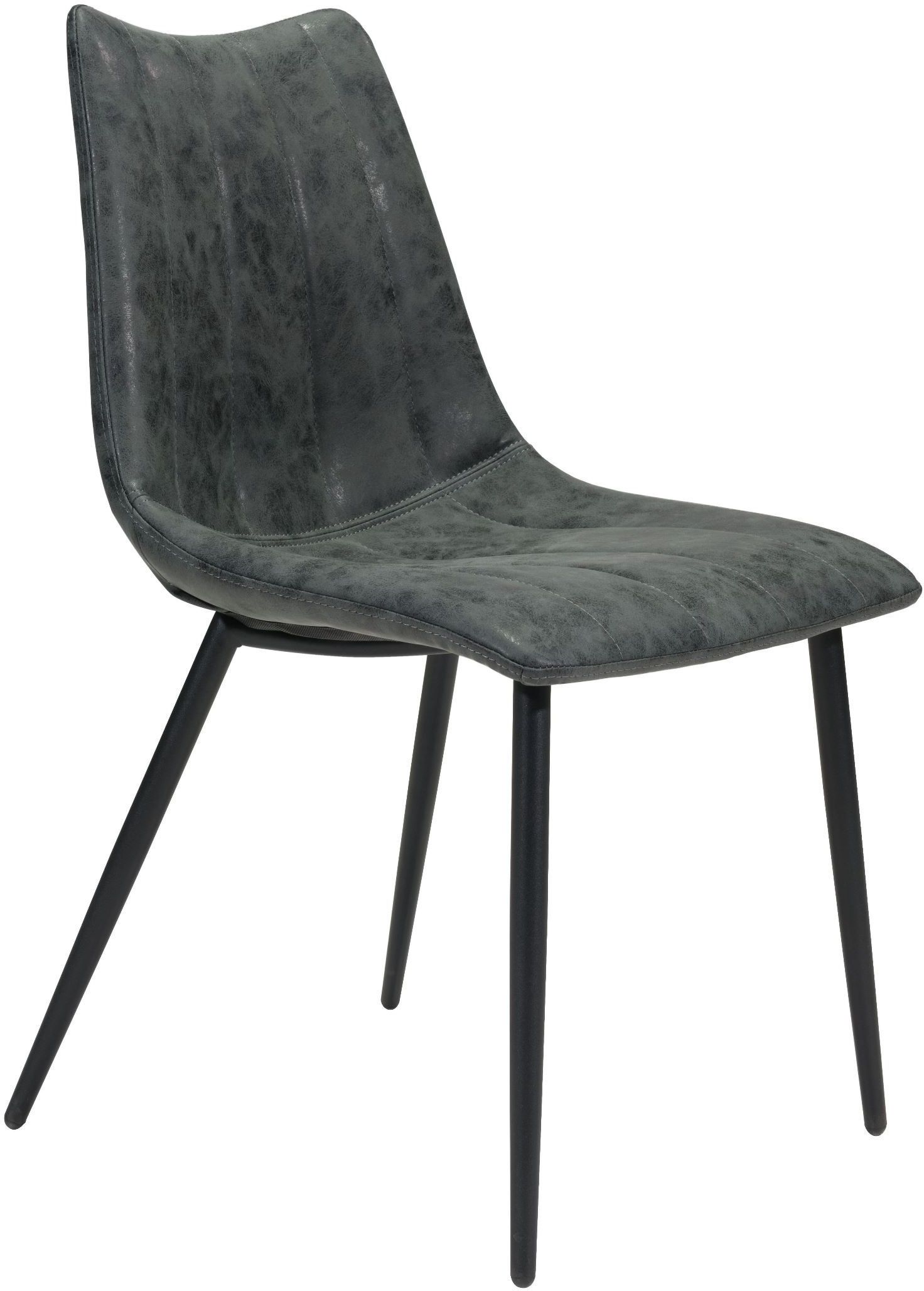 Norwich Vintage Black Dining Chair Set of 2 by Zuo Modern