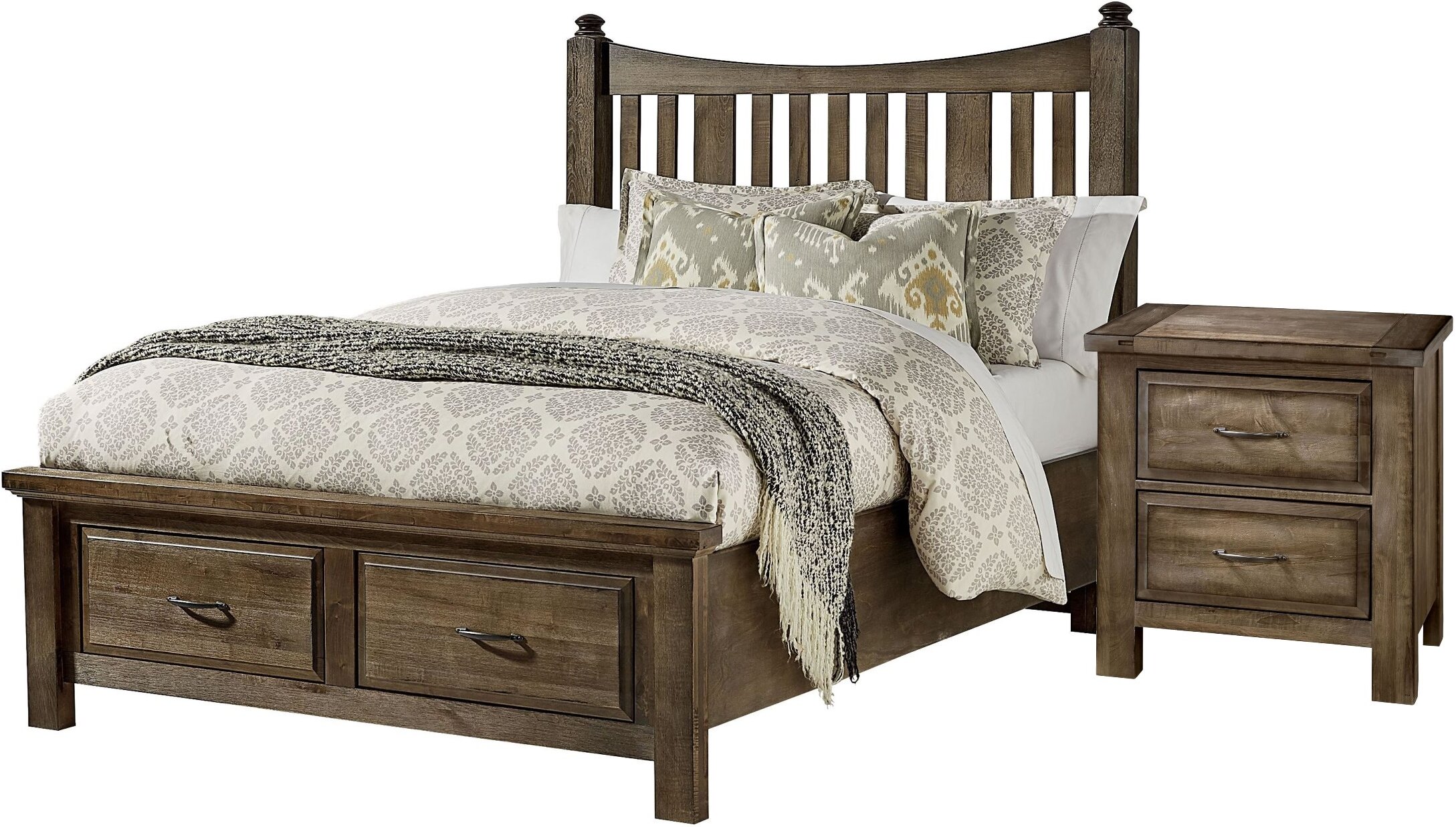 Maple Road Poster Storage Bedroom Set In Maple Syrup by Artisan & Post ...
