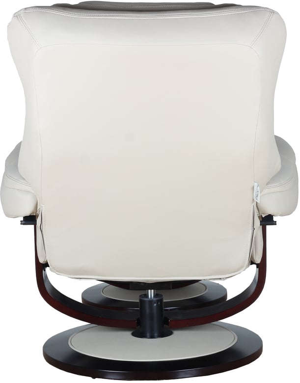 Marconi White Low Back Desk Chair