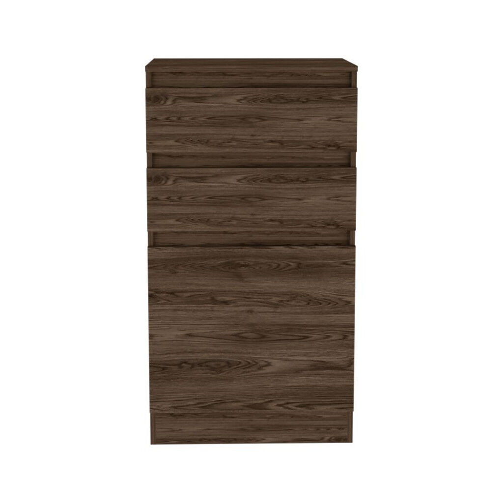 23 Inch Two Drawer Standard Chest In Dark Brown by Homeroots ...