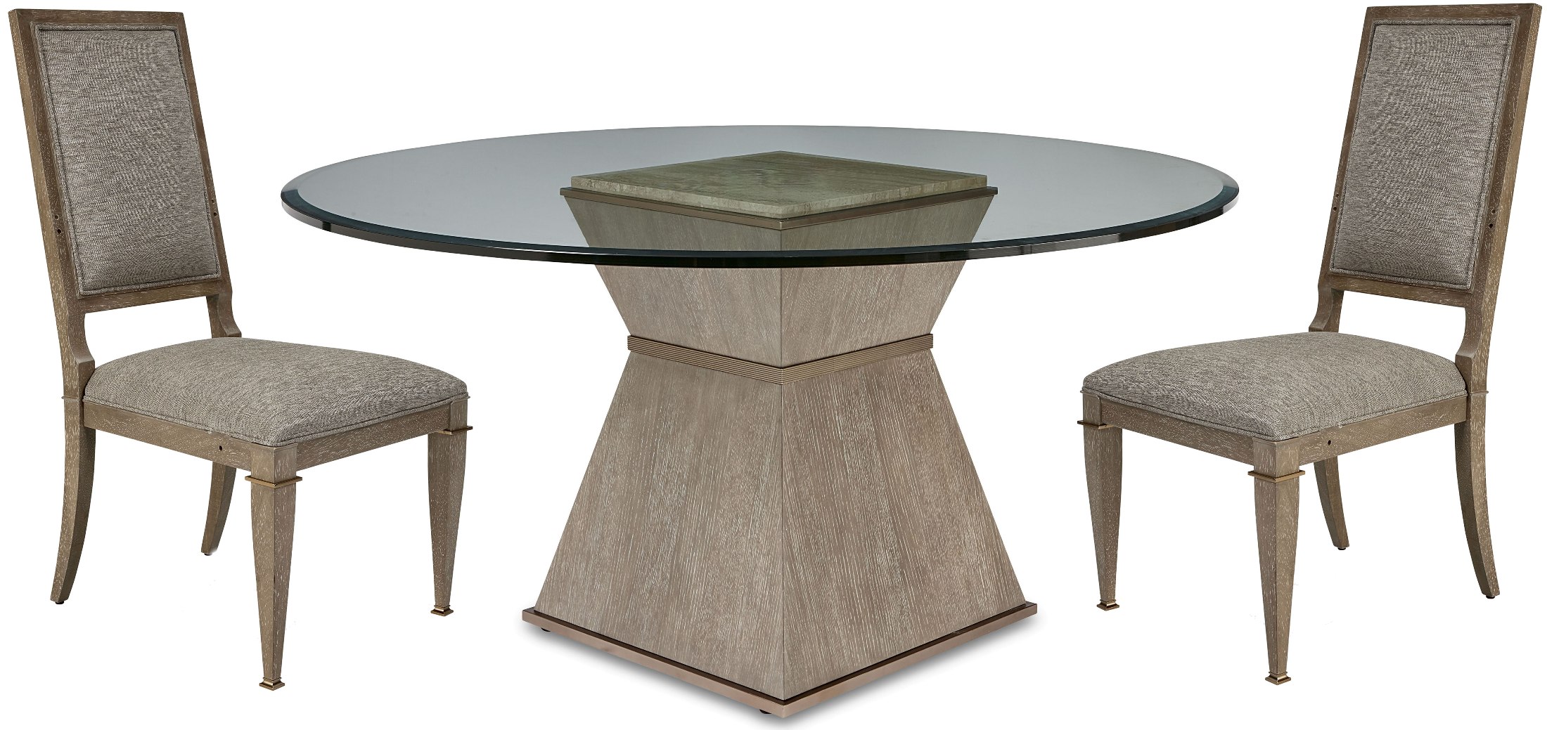 A R T Cityscapes Stone Han 60 Round Dining Room Set Cityscapes Stone Han 60 Round Dining Room Setmedia Image
