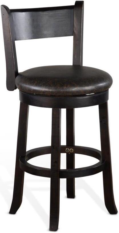 24 Inch Swivel Barstool Set Of 2 With, 24 Inch Bar Stools With Cushion