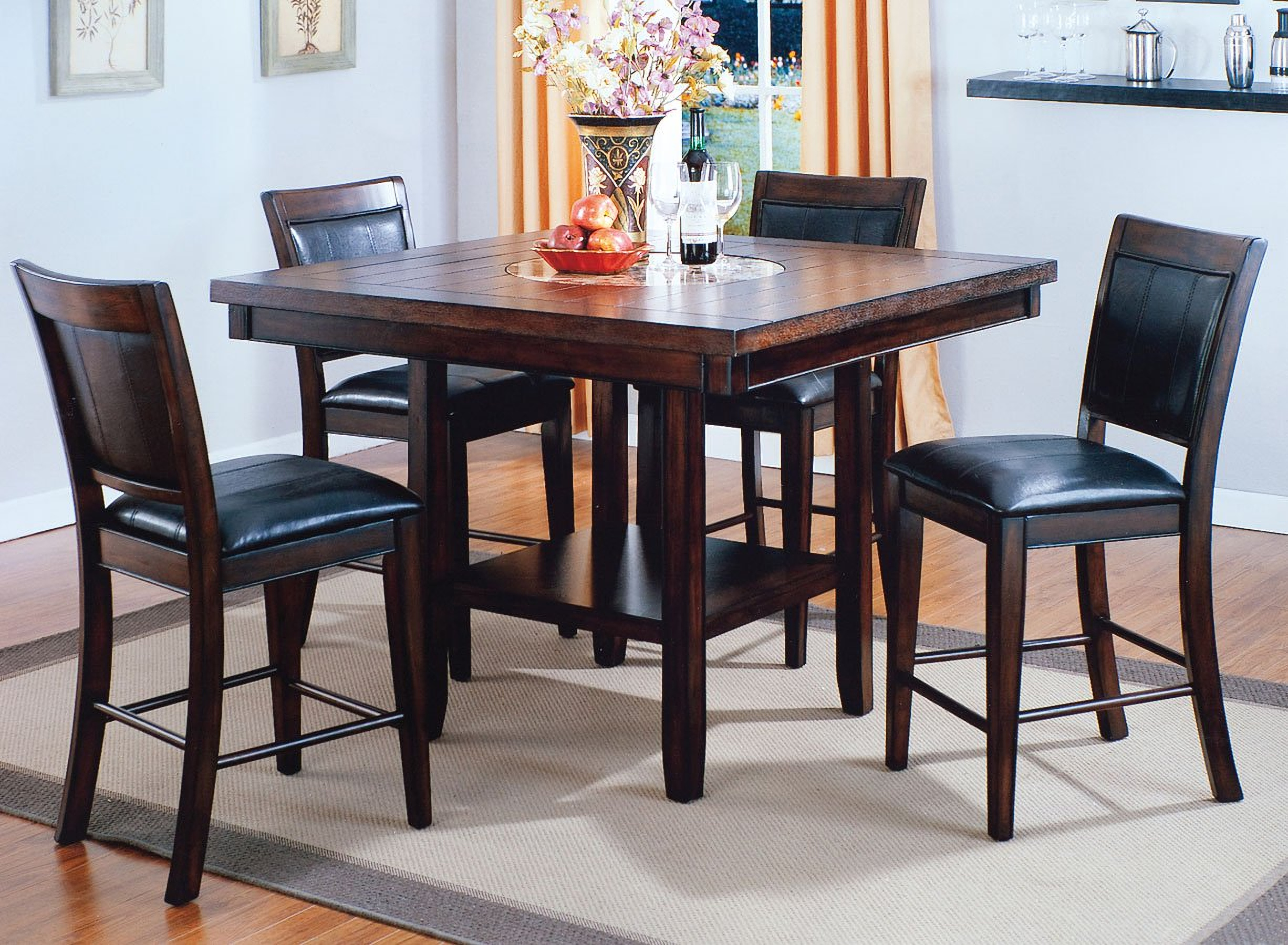 Fulton Counter Height Dining Room Set by Crown Mark 1StopBedrooms