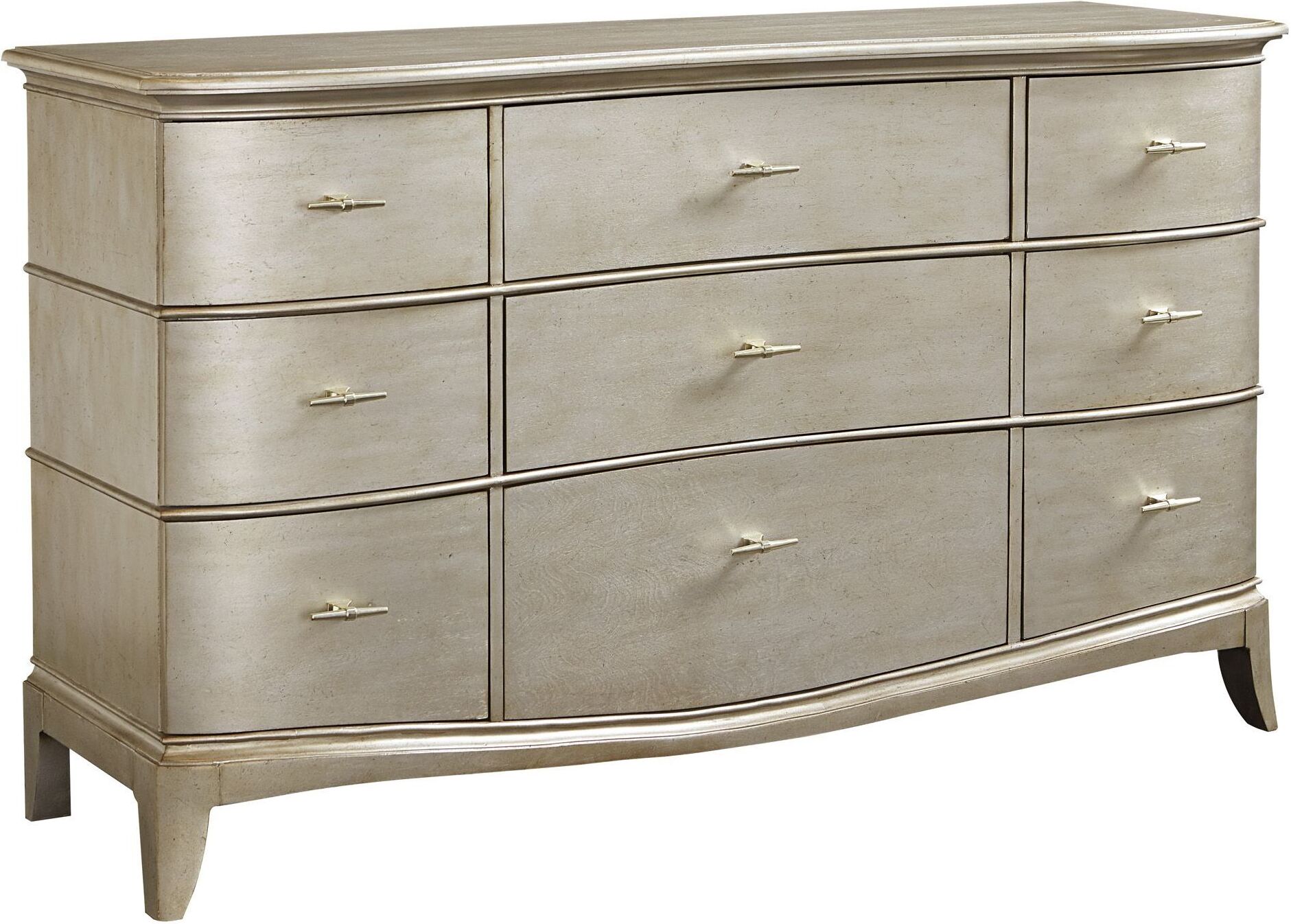 Silver Tall Dresser