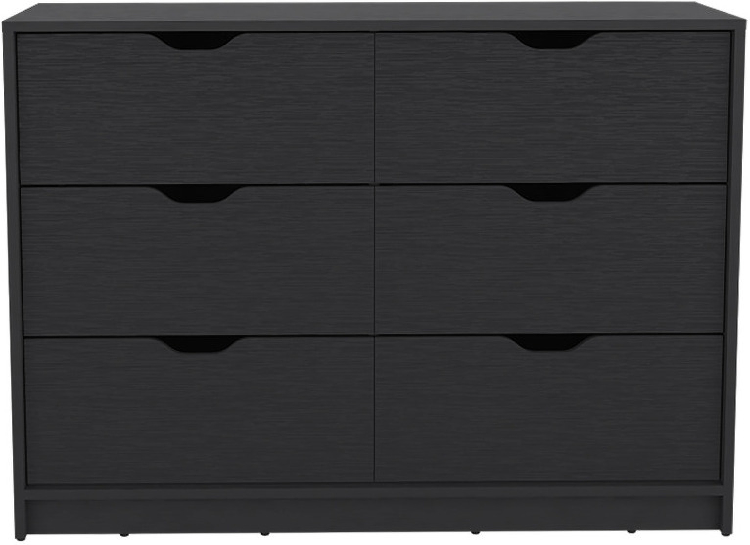 4 drawer black dresser Black 4 Drawer Dresser for Bedroom, 39in Tall 4 Chest of Drawers with Handle-free Design, Modern Closet Organizer for Bedroom Living Room Nursery