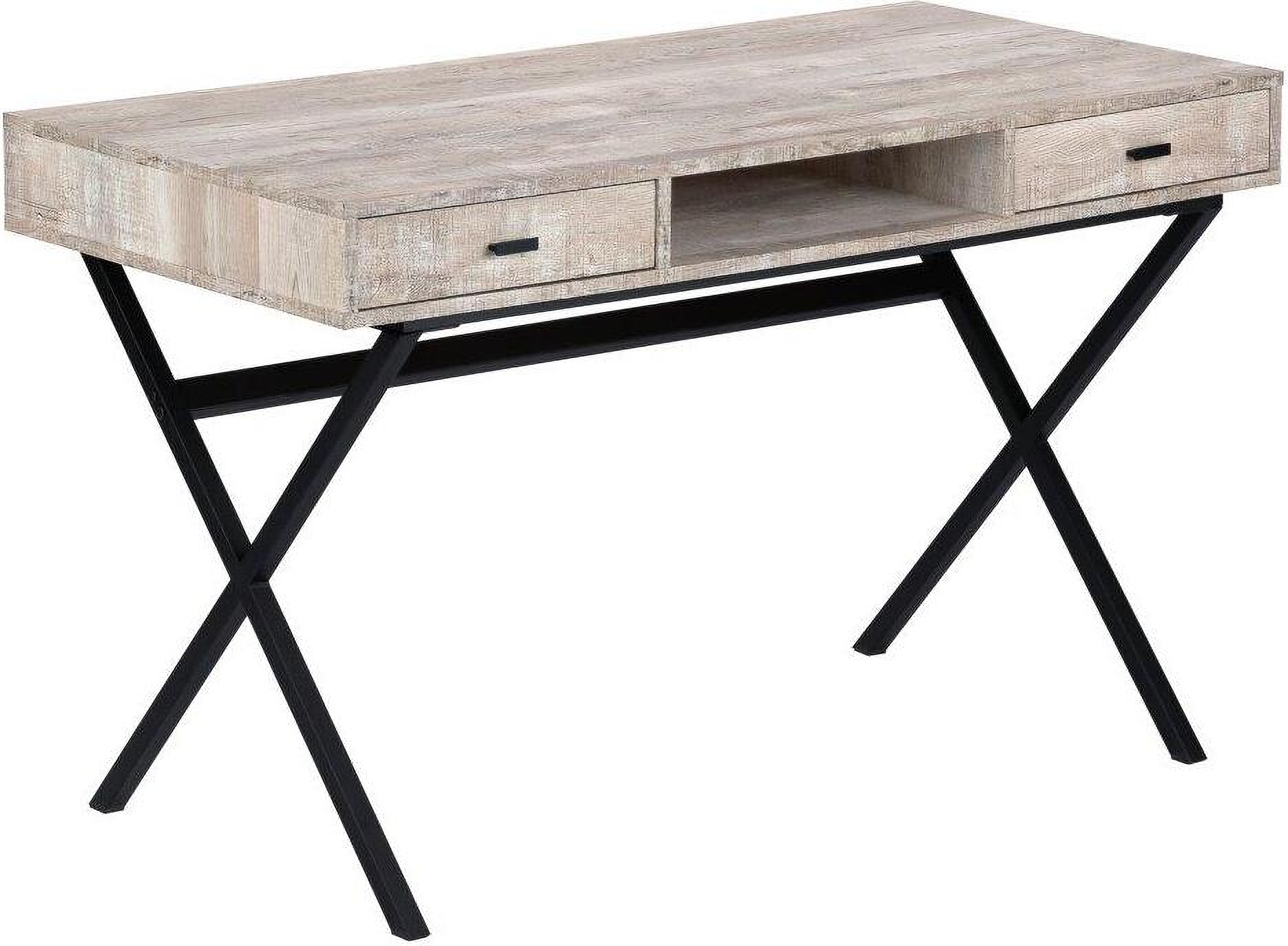48 Computer Desk Maple 48 Inch Computer Desk In Taupe Reclaimed Wood I 7449 by Monarch ...