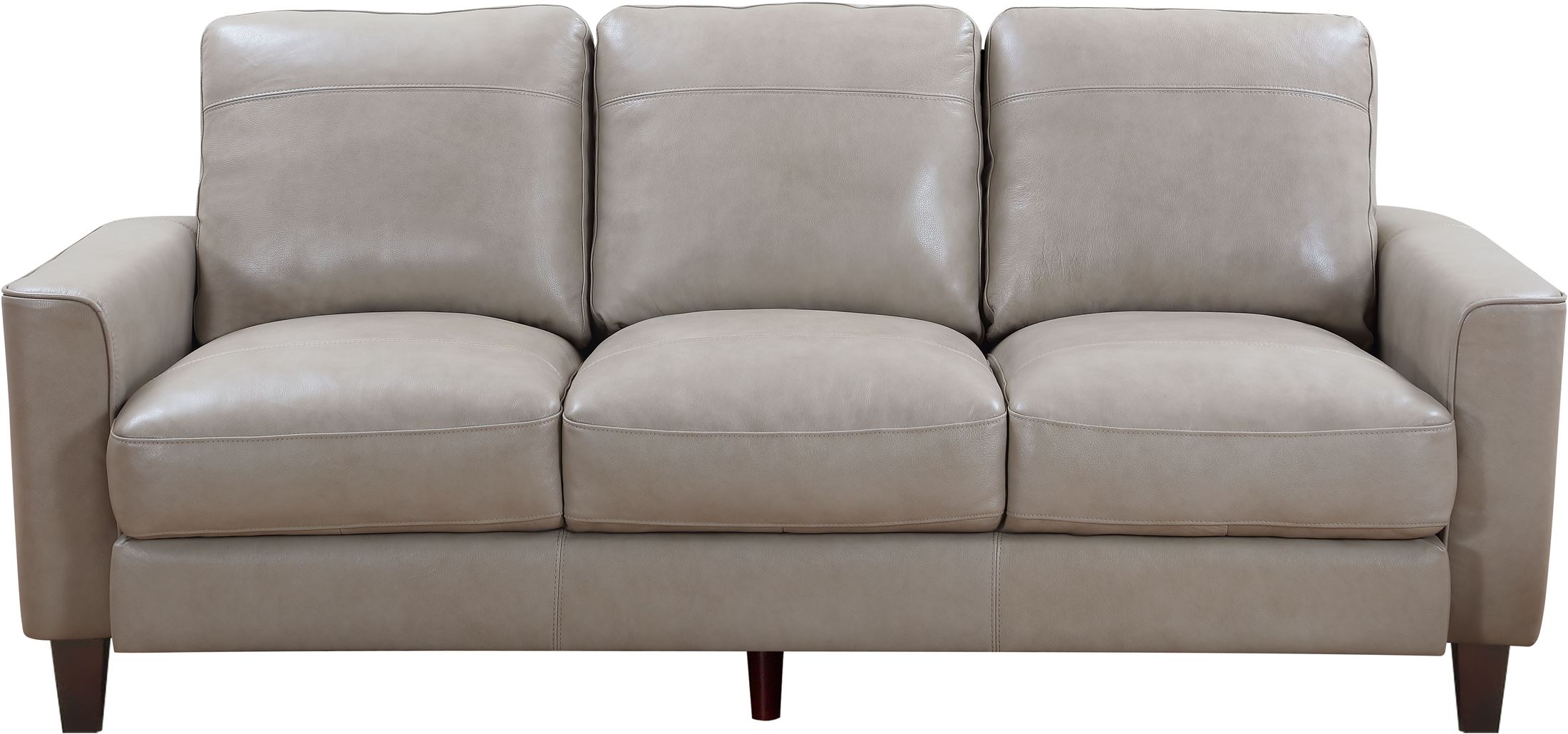 georgetowne collection leather sofa