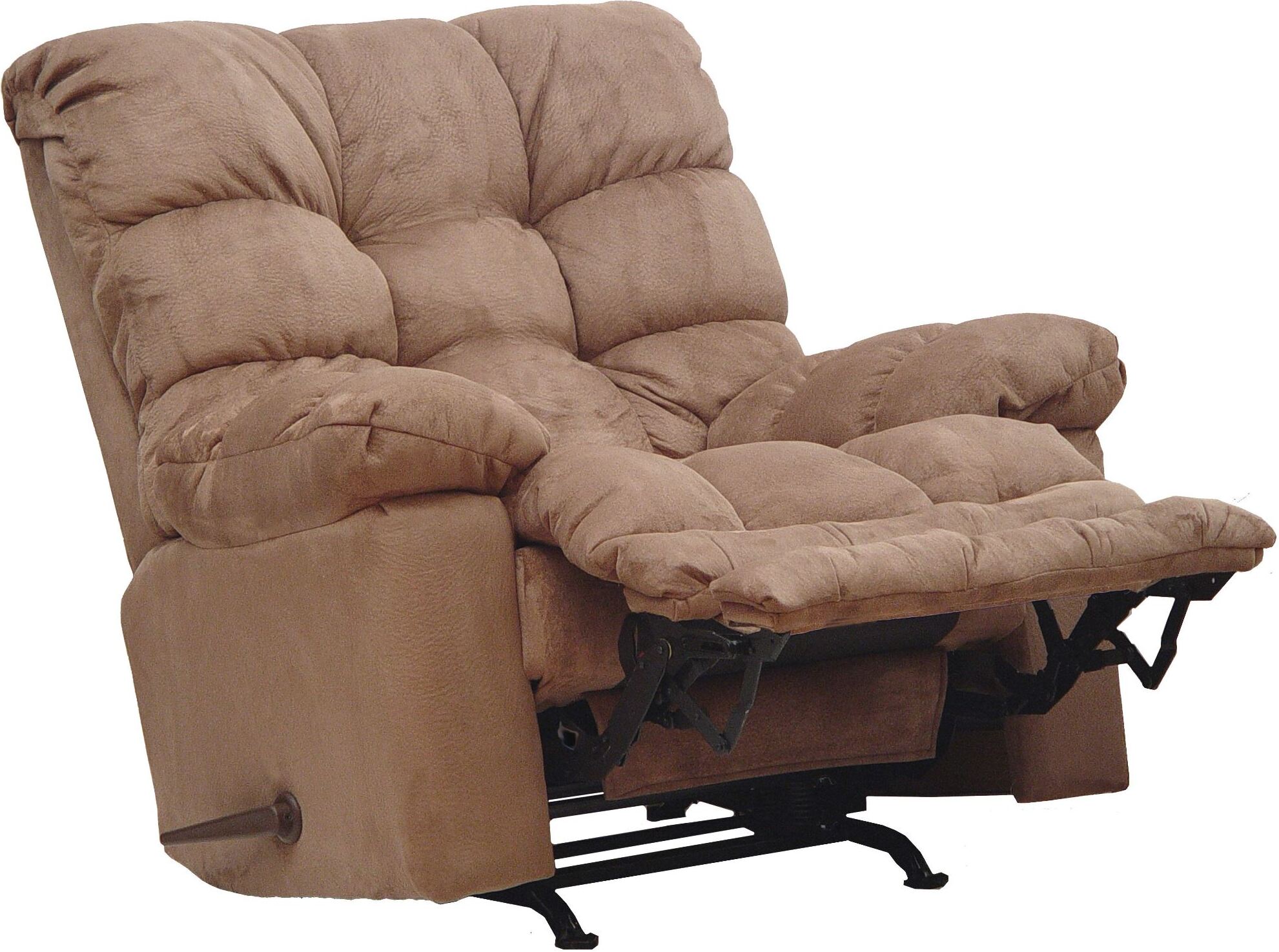 Magnum Chaise Rocker Recliner with Heat And Massage In Saddle by