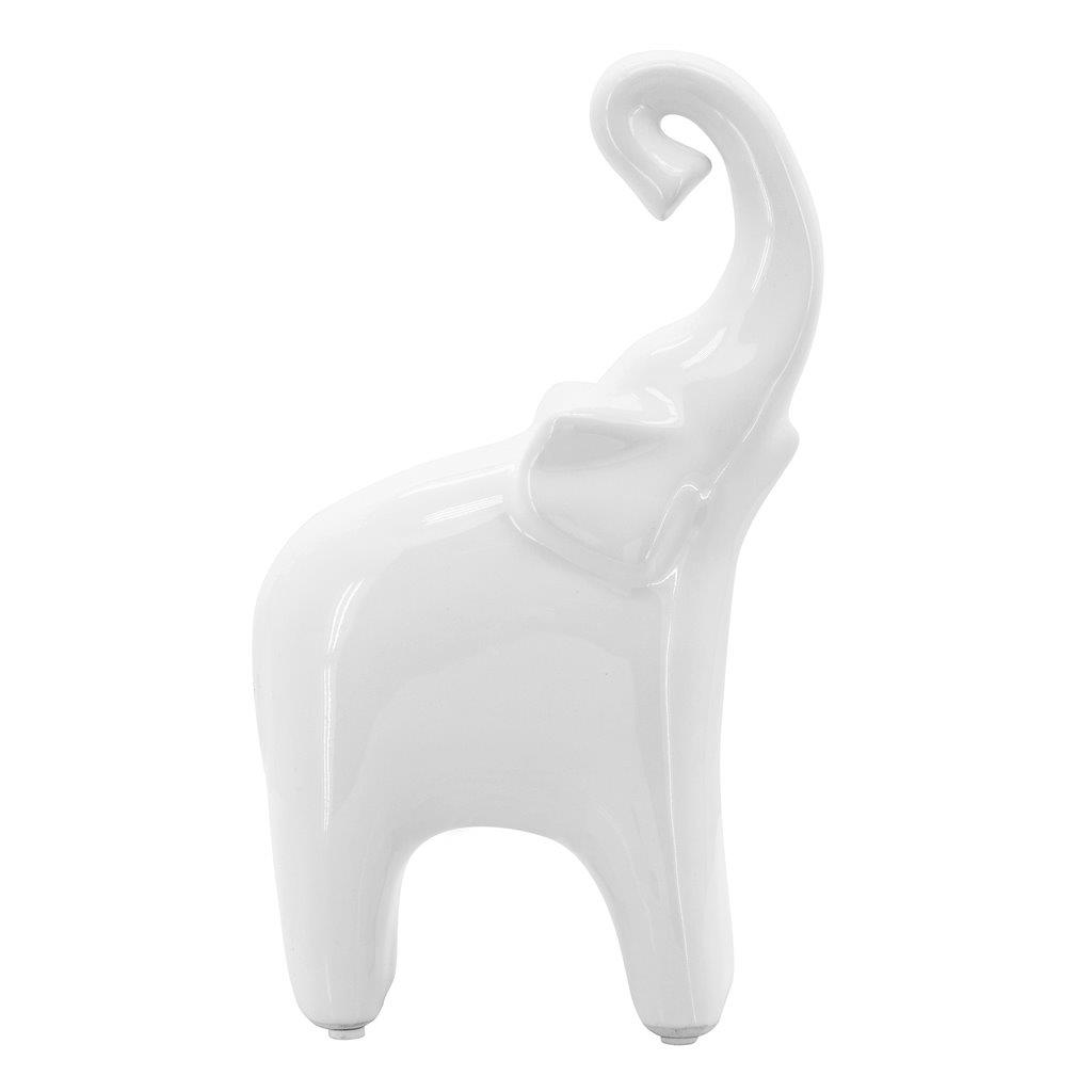 6 X 11 Inch Elephant White By Sagebrook 1StopBedrooms 6 x 11 inch elephant white by sagebrook 1stopbedrooms