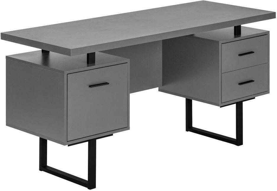 Monarch Specialties 60 in. Computer Desk, White