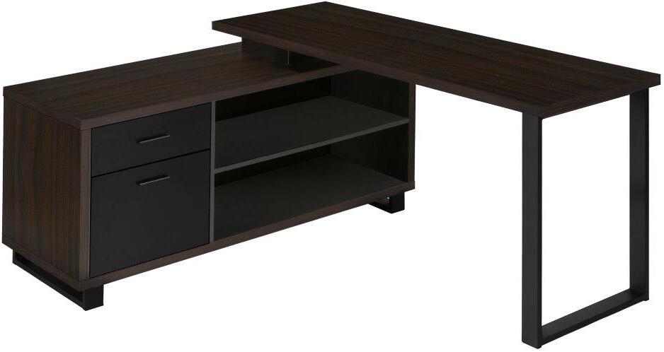 72 inch black deals desk