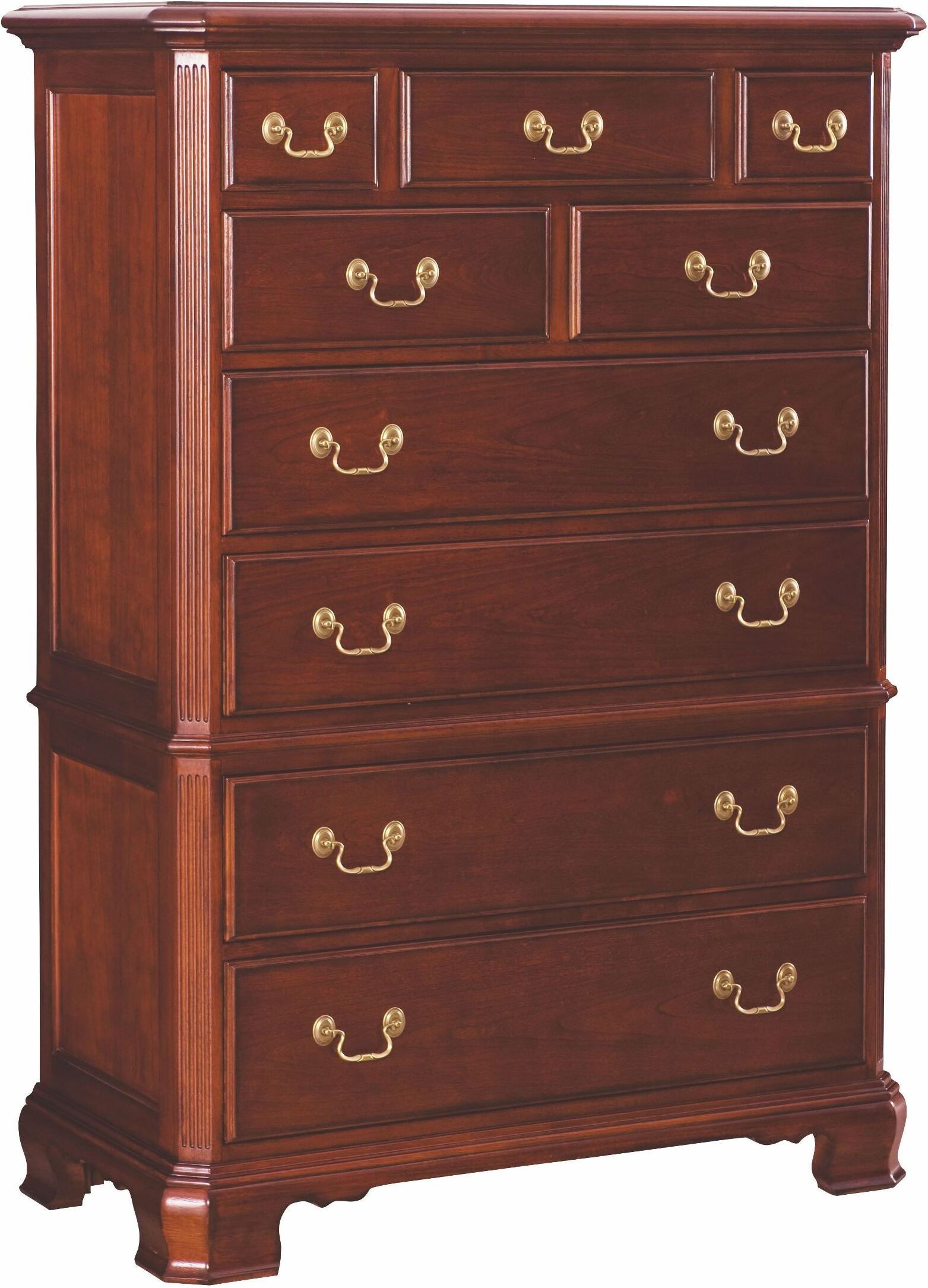 Acme Louis Phillipe III 5-Drawer Chest in Cherry 19526 by Dining