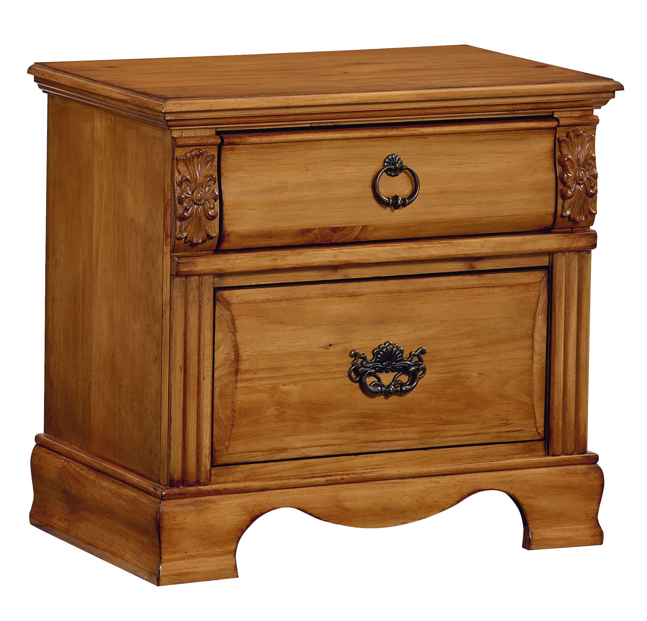 Standard Furniture Georgetown Golden Honey Pine Nightstand ...