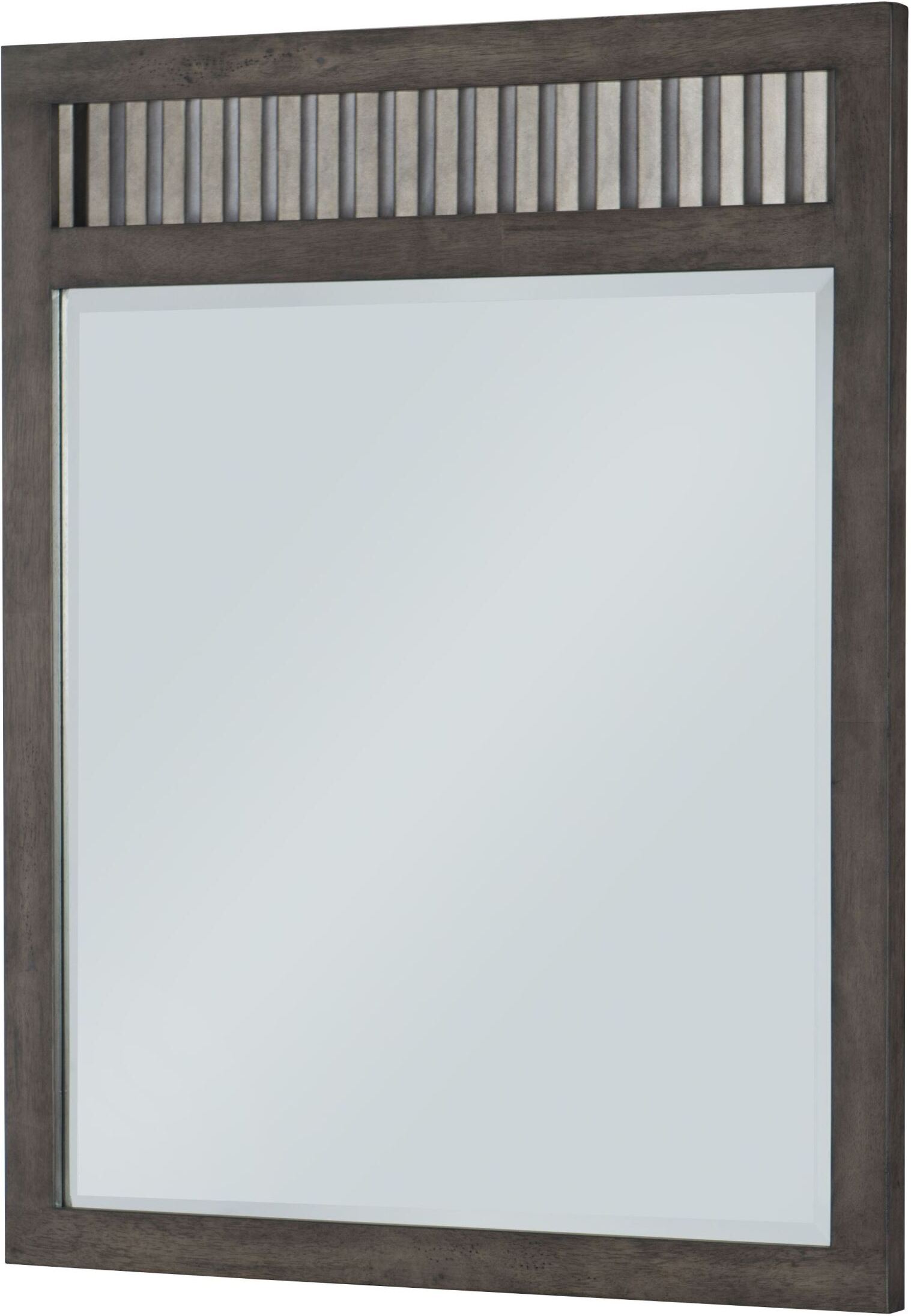 Bunkhouse Aged Barnwood Vertical Mirror