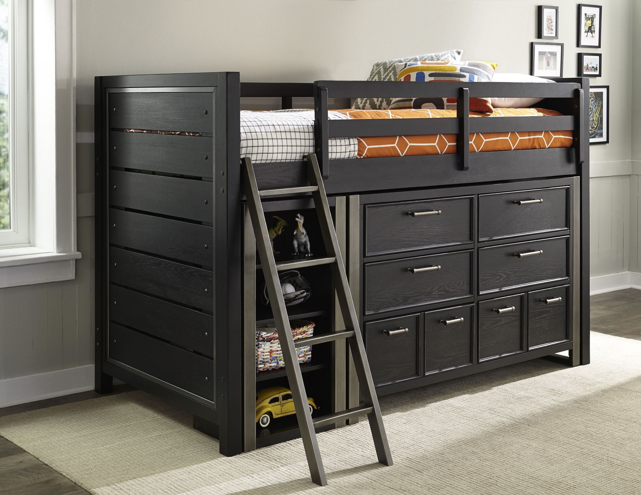 Graphite Loft Bedroom Set 1stopbedrooms