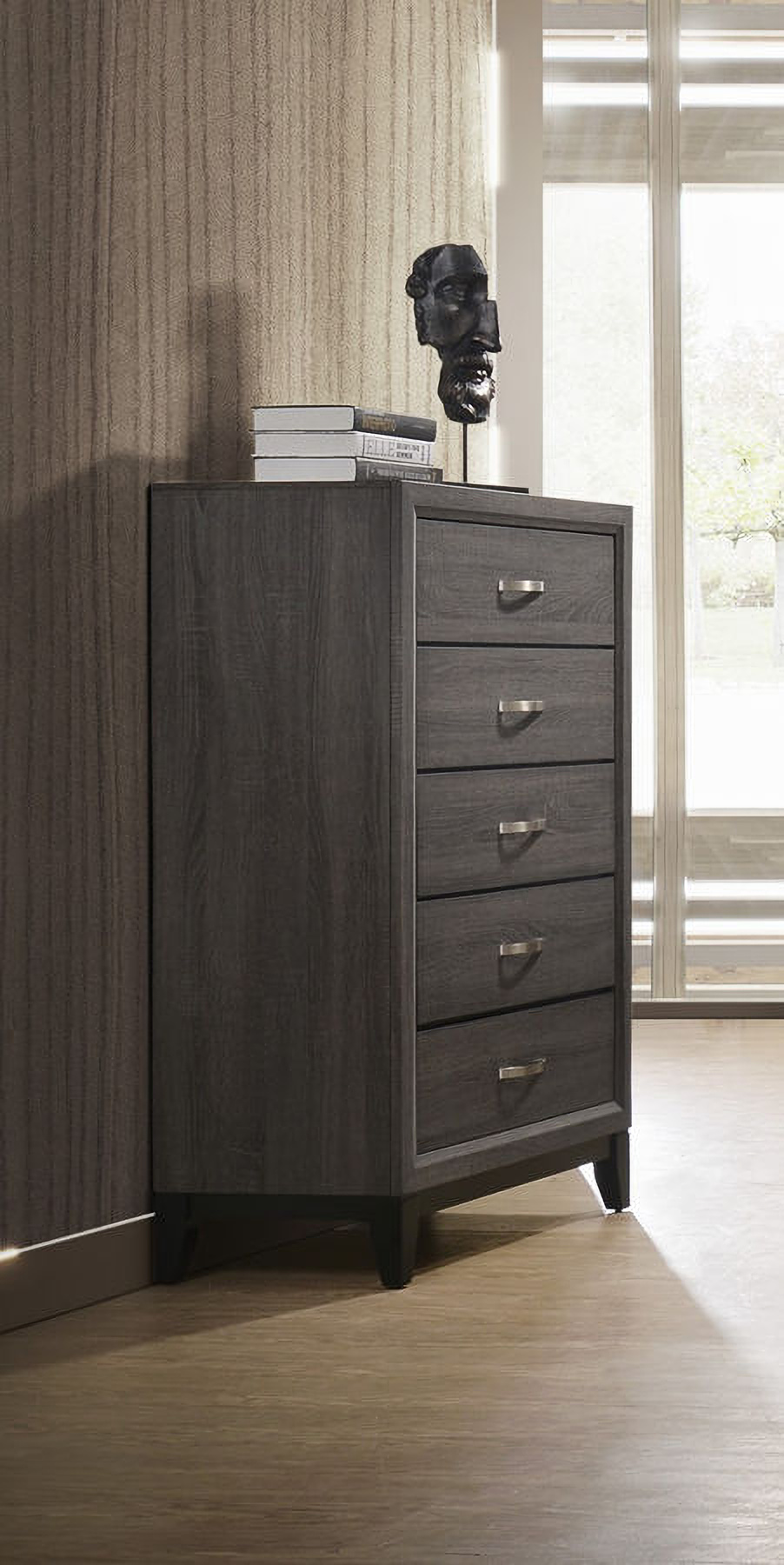 Crown Mark Akerson Grey Chest | 1StopBedrooms