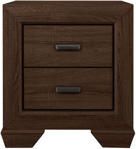 Crown Mark Farrow Chocolate Night Stand | 1StopBedrooms