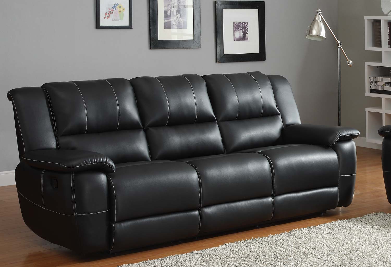 Cantrell Double Reclining Sofa 1stopbedrooms