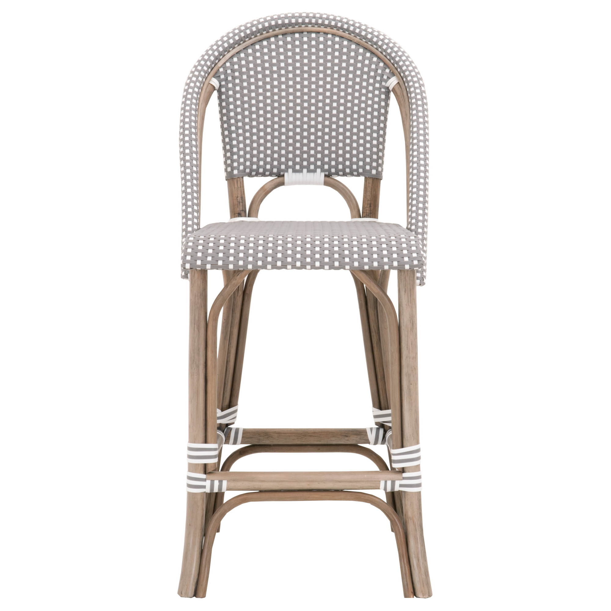 Woven Paris Counter Stool (Set of 2) 6857CS OGR-GRY-WHT ...