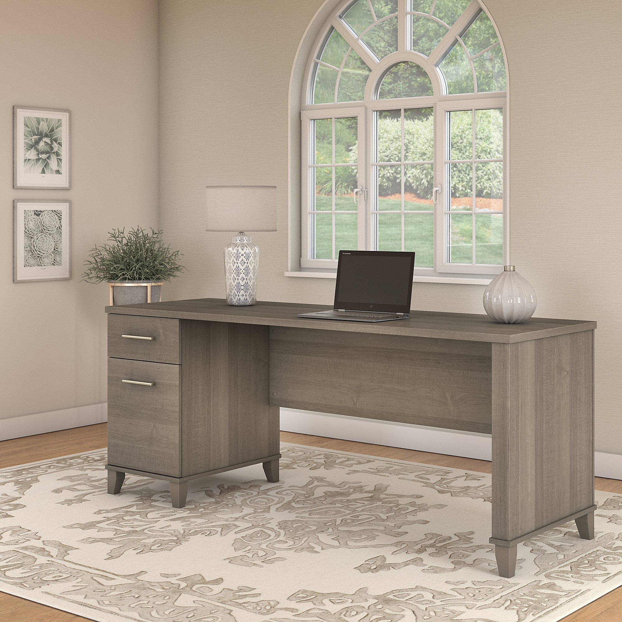 Ash grey deals desk