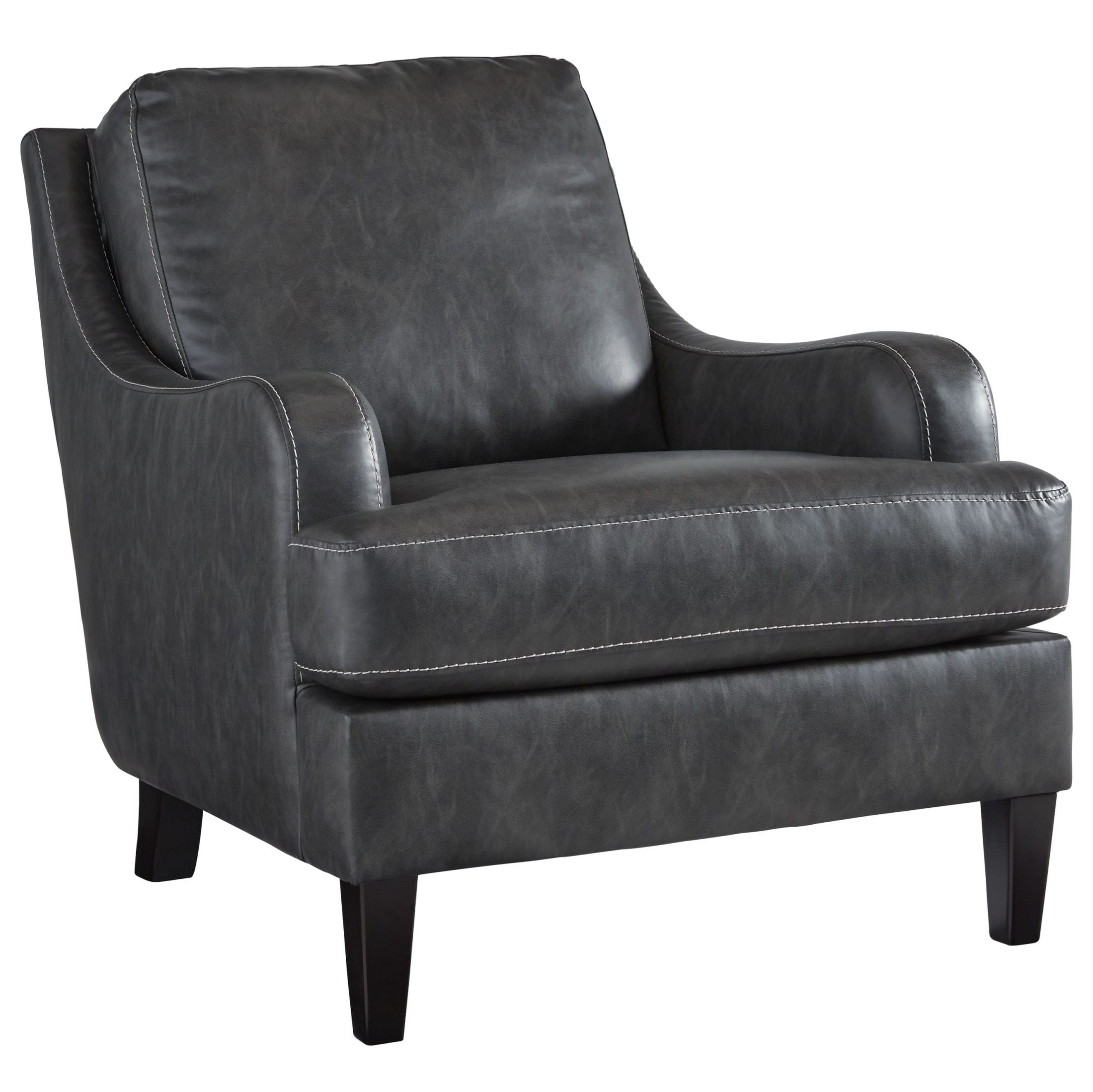 Signature Design By Ashley Tirolo Dark Gray Accent Chair Tirolo   A3000126 Sw 