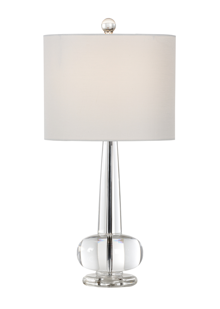 Abbey Lamp In Clear by Wildwood 1StopBedrooms