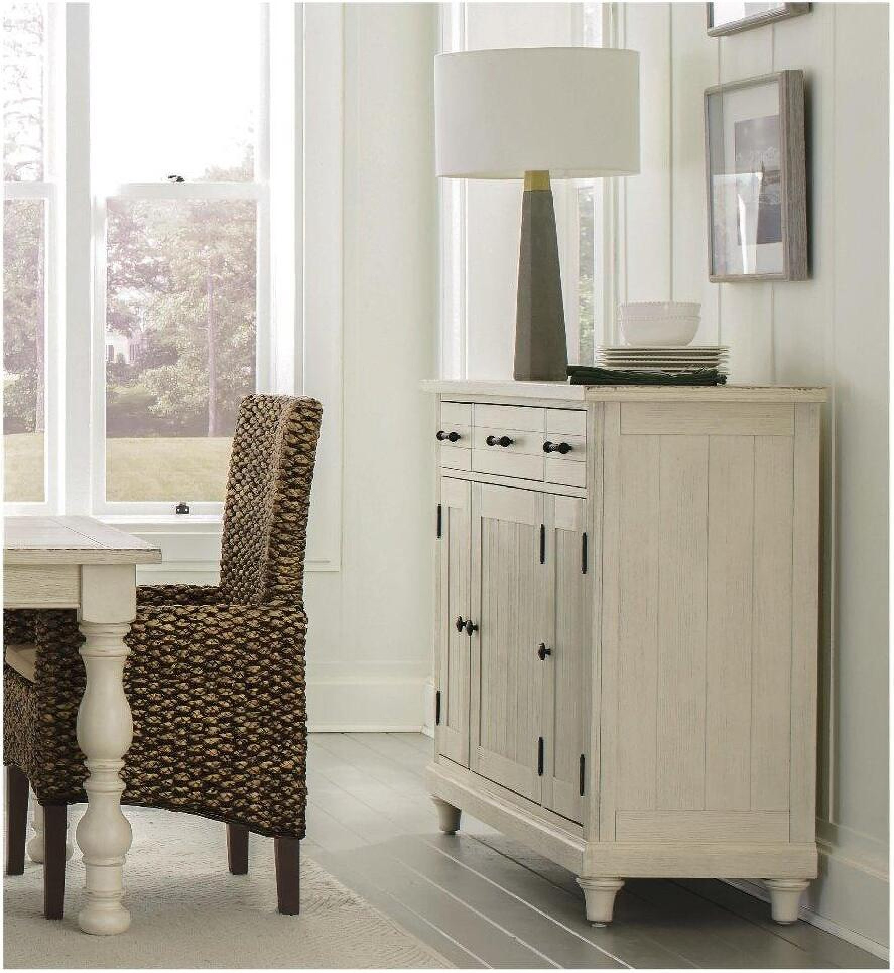 Kirby Shelf Accent 3-Drawer Dresser