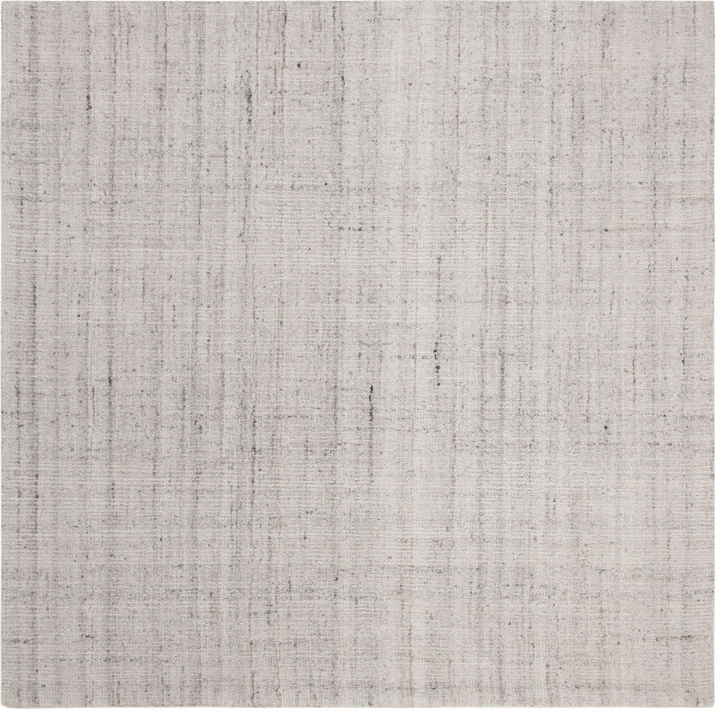 Abstract Hand Tufted Light Grey 4' x 4' Square Rugs by Safavieh ...