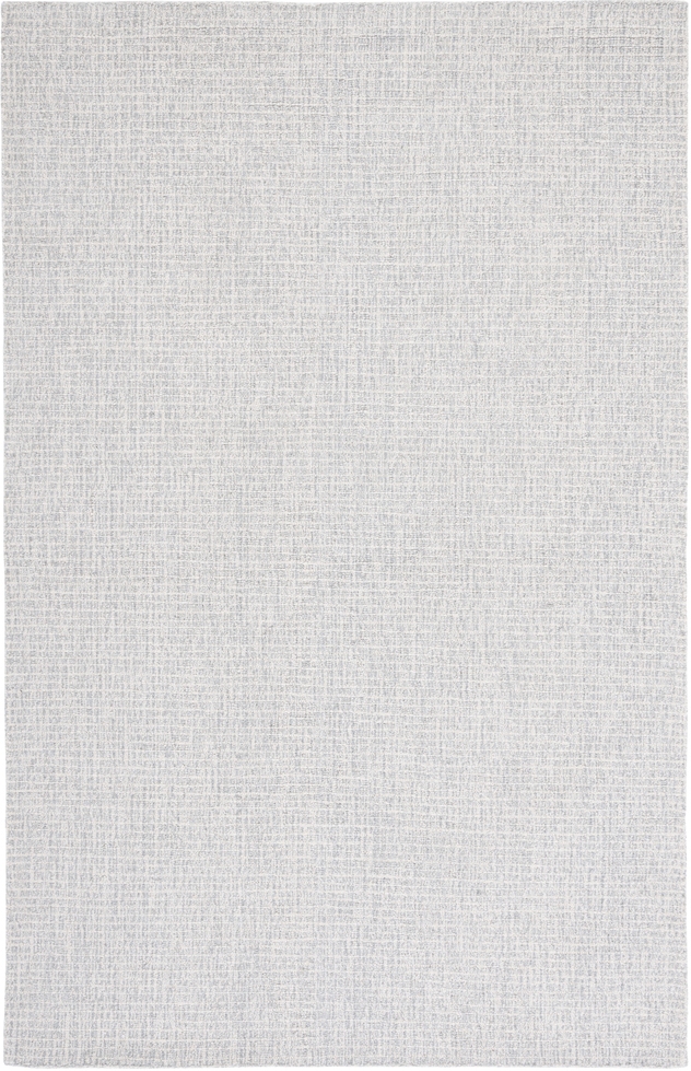 Abstract Hand Tufted Light Grey and Ivory 10' x 14' Large Rectangle ...