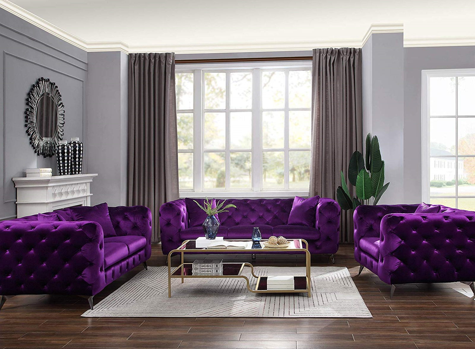 Acme Furniture Atronia Living Room Set