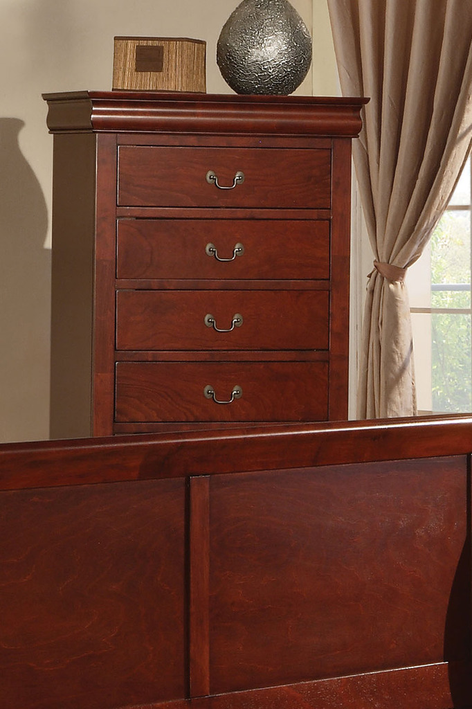 The Louis Philippe Collection - Louis Philippe 5-drawer Chest With