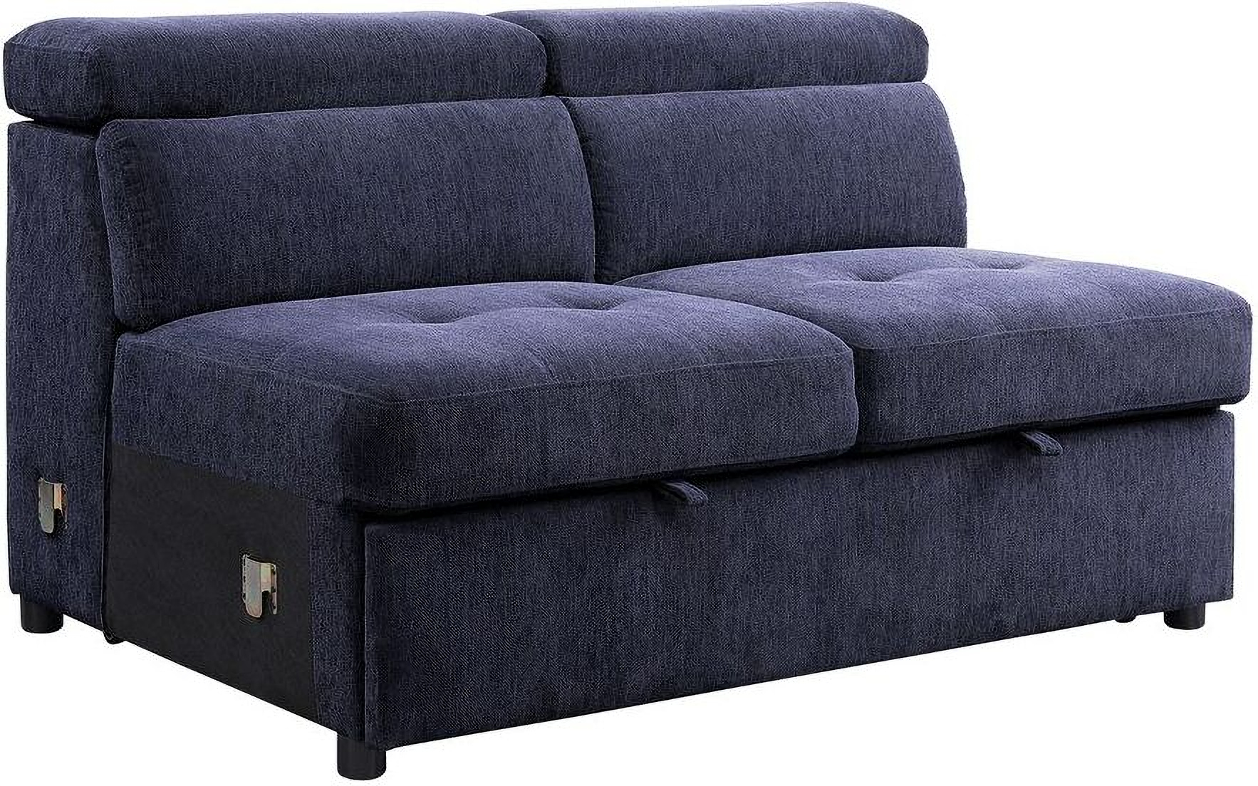 Acme storage deals sleeper sectional sofa