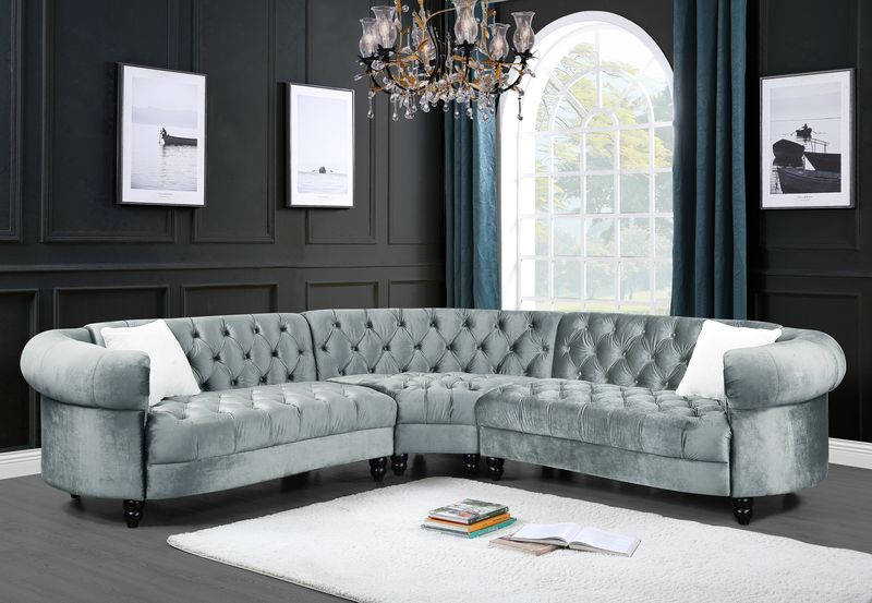 Serta Honor Convertible Sofa Gray