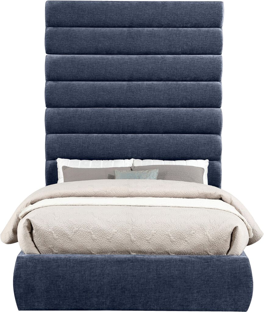 Adam - Chenille Fabric Bed With 70.5