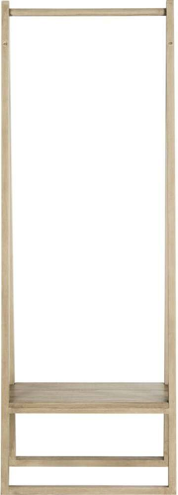 Afia Light Grey 67 Inch Retro Mid Century Coat Rack by Safavieh ...