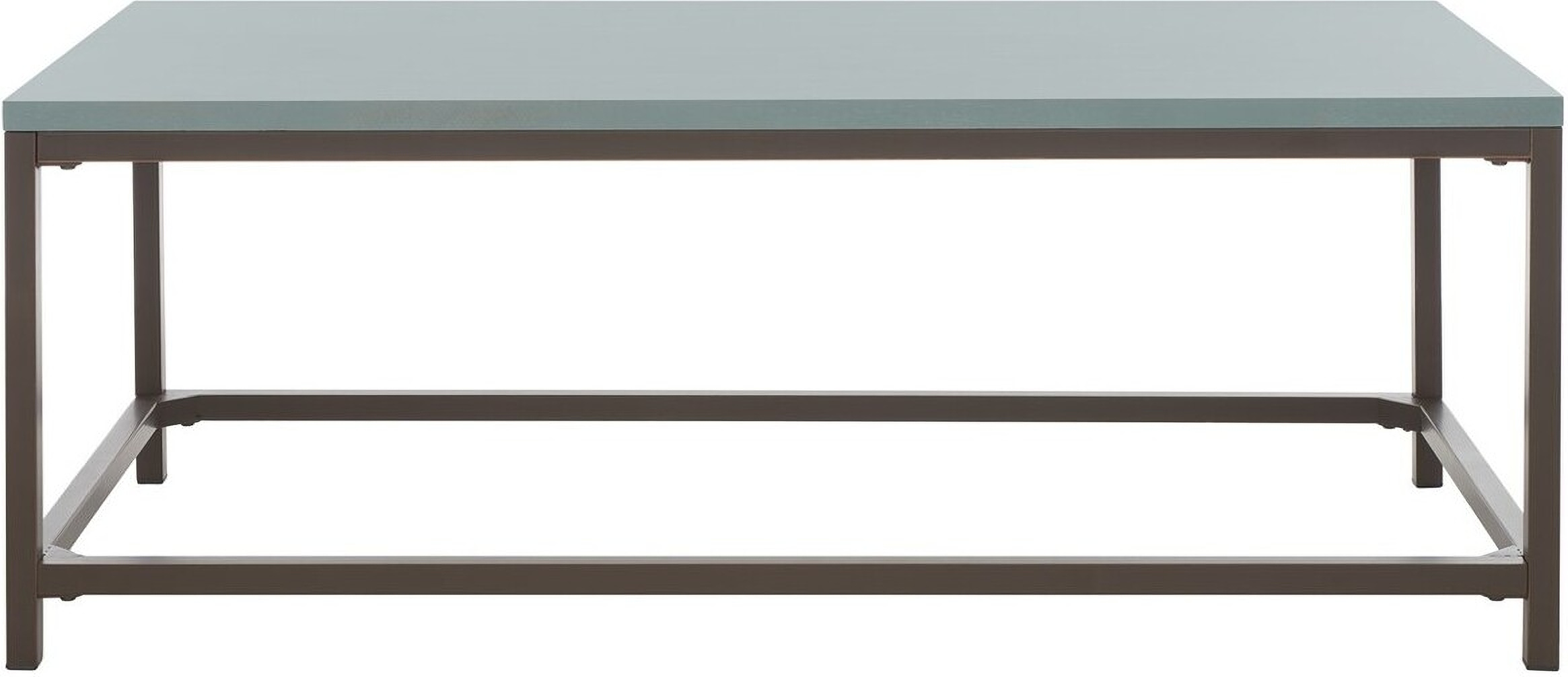 Alec Barn Blue Coffee Table by Safavieh | 1StopBedrooms