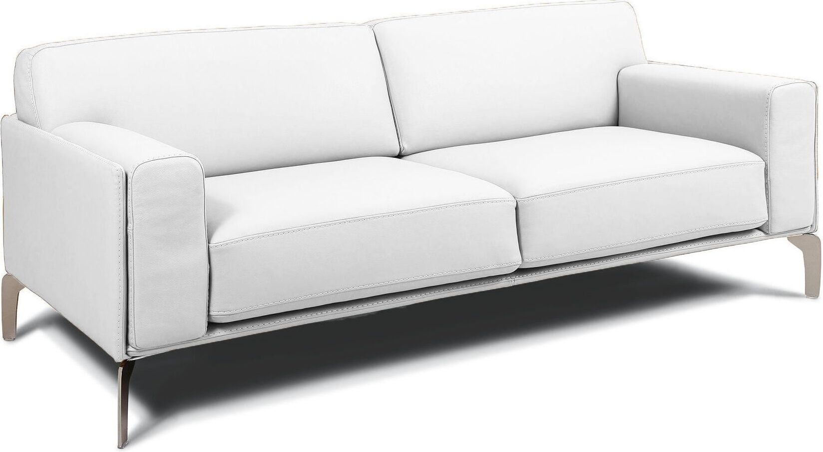 alessia sofa couch white leather