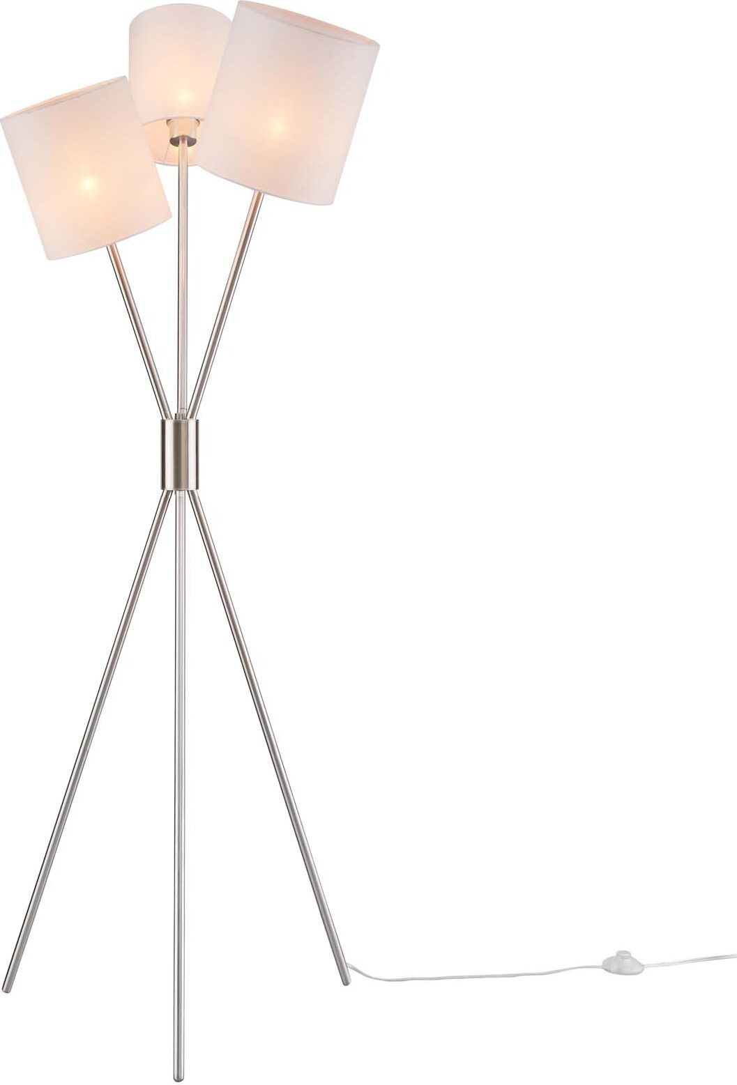 Alexa 3-Light Floor Lamp EEI-5302-SLV by Modway