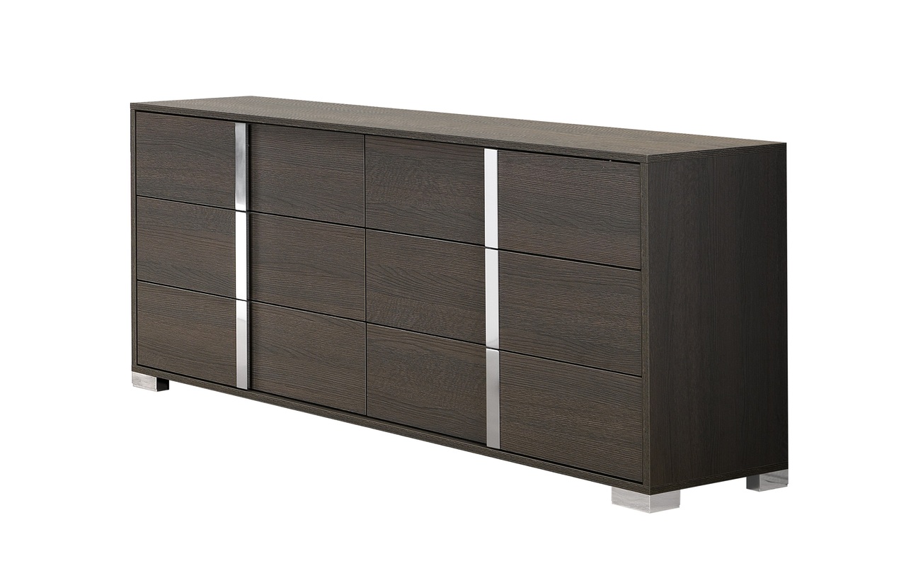 Alice Matte Gray Dresser by J&M | 1StopBedrooms