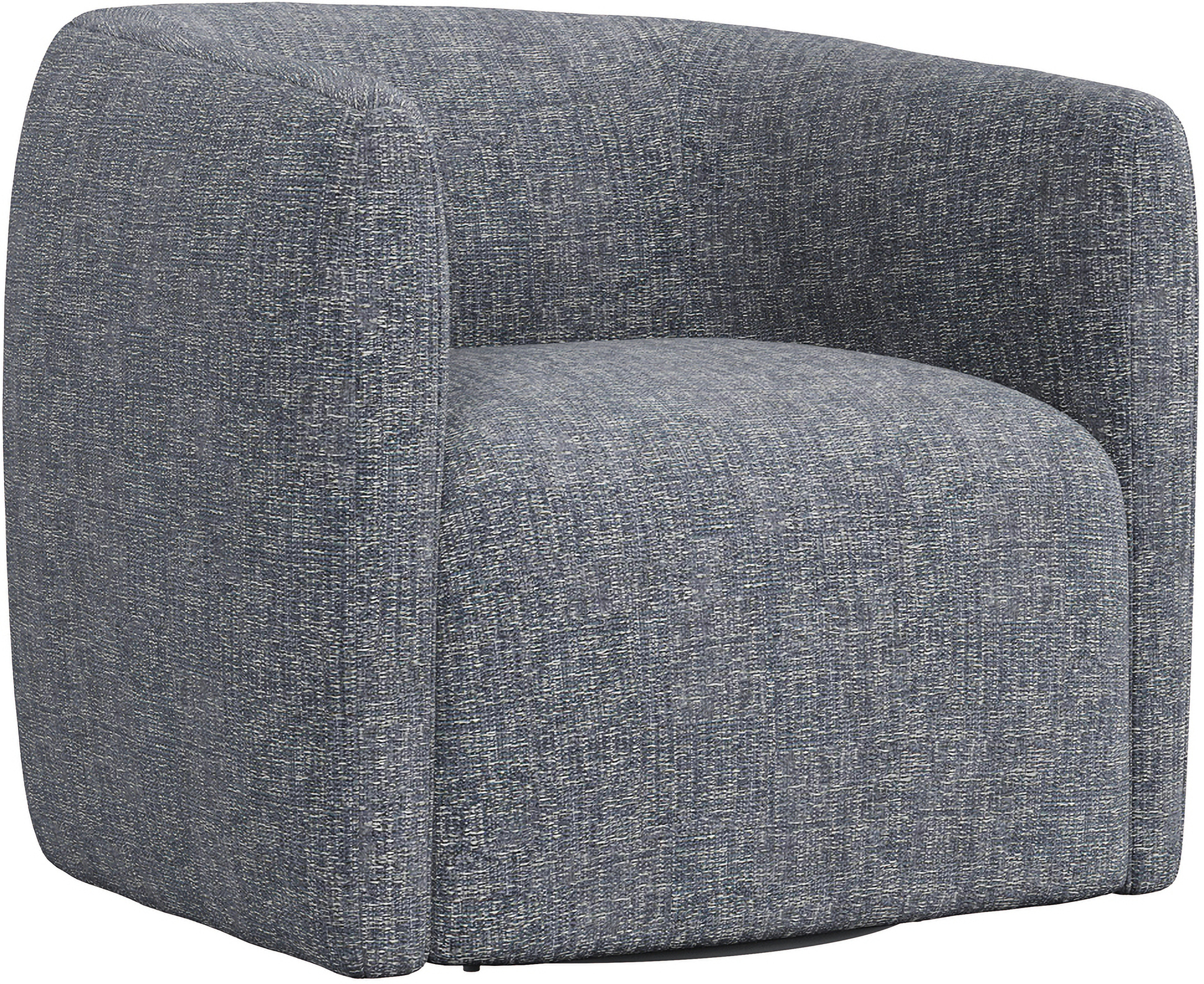 Aline Chenille Fabric Swivel Chair In Grey by Bernhardt | 1StopBedrooms