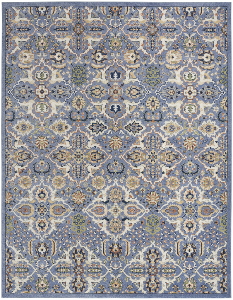 Uluru Rugs Allur 7' x 10' Indoor Rug In Light Blue by Nourison | 1StopBedrooms