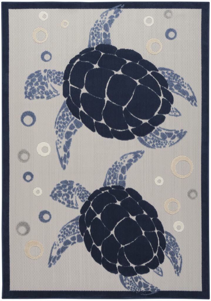 Aloha 3 6 X 5 6 Rug In Navy Blue By Nourison 1StopBedrooms aloha-3-6-x-5-6-rug-in-navy-blue-by-nourison-1stopbedrooms
