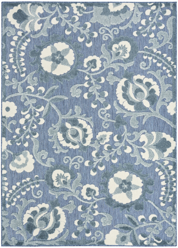 Aloha Farmhouse 3 6 X 5 6 Rug In Blue By Nourison 1StopBedrooms aloha-farmhouse-3-6-x-5-6-rug-in-blue-by-nourison-1stopbedrooms