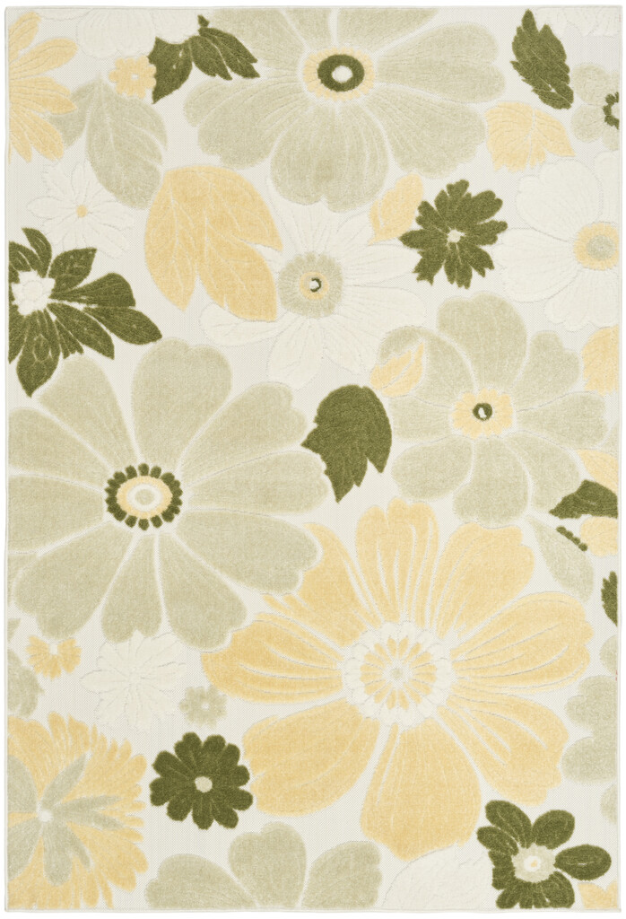 Aloha Modern 3 6 X 5 6 Rug In Ivory And Green By Nourison 1StopBedrooms aloha-modern-3-6-x-5-6-rug-in-ivory-and-green-by-nourison-1stopbedrooms