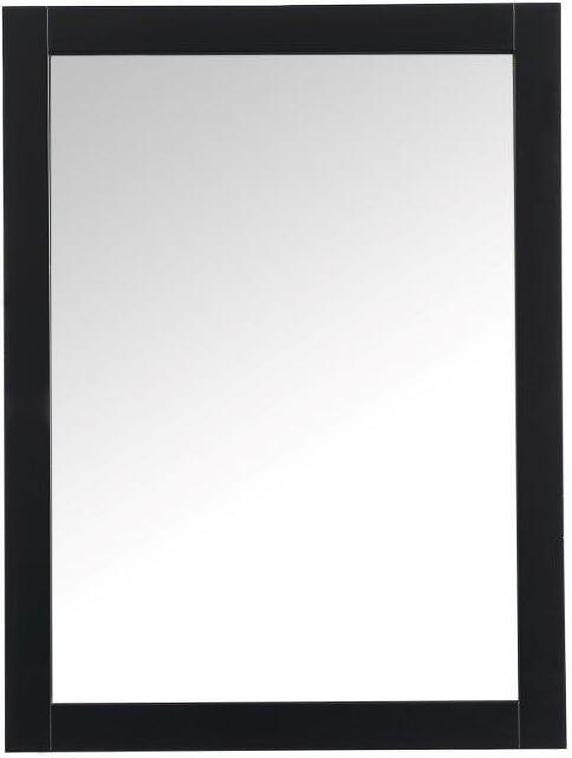 Aqua Black Vanity Mirror VM22432BK 1StopBedrooms