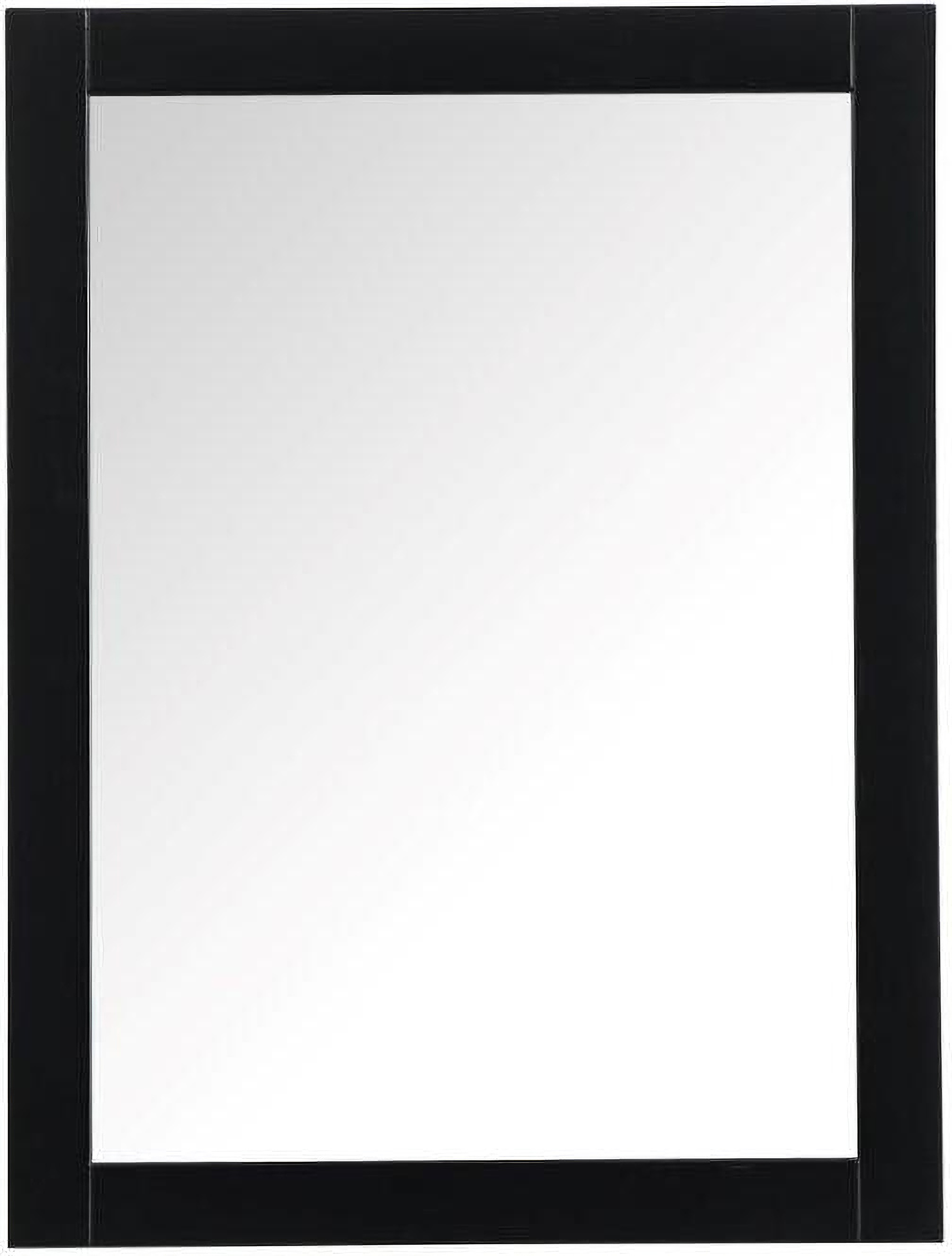 Vanity Mirror Black Trim