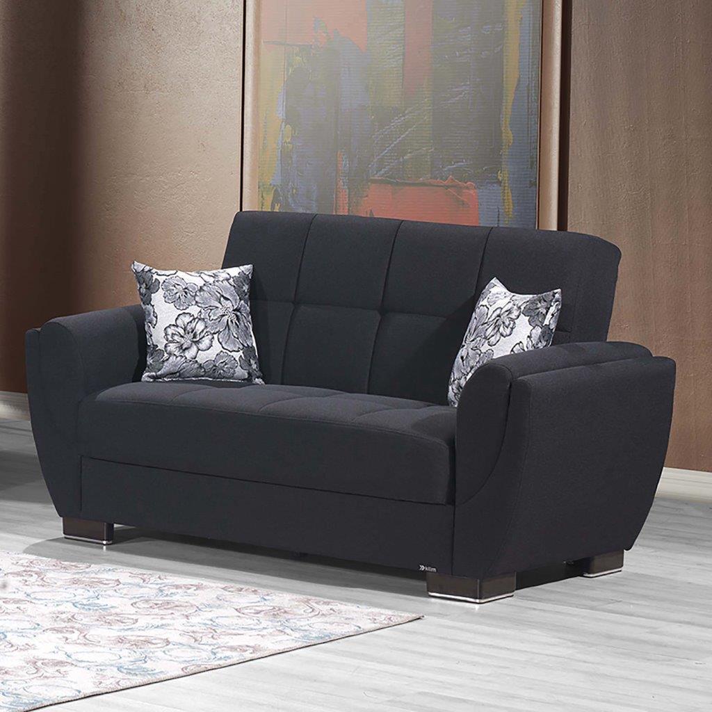 The Paulestein Denim 2 Pc. Power Sofa, Loveseat sold at Hilton Furniture  serving Houston, TX ands surrounding areas.