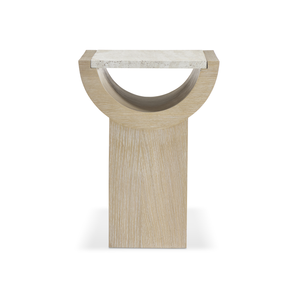 Asana Accent Table In Tan by Bernhardt | 1StopBedrooms