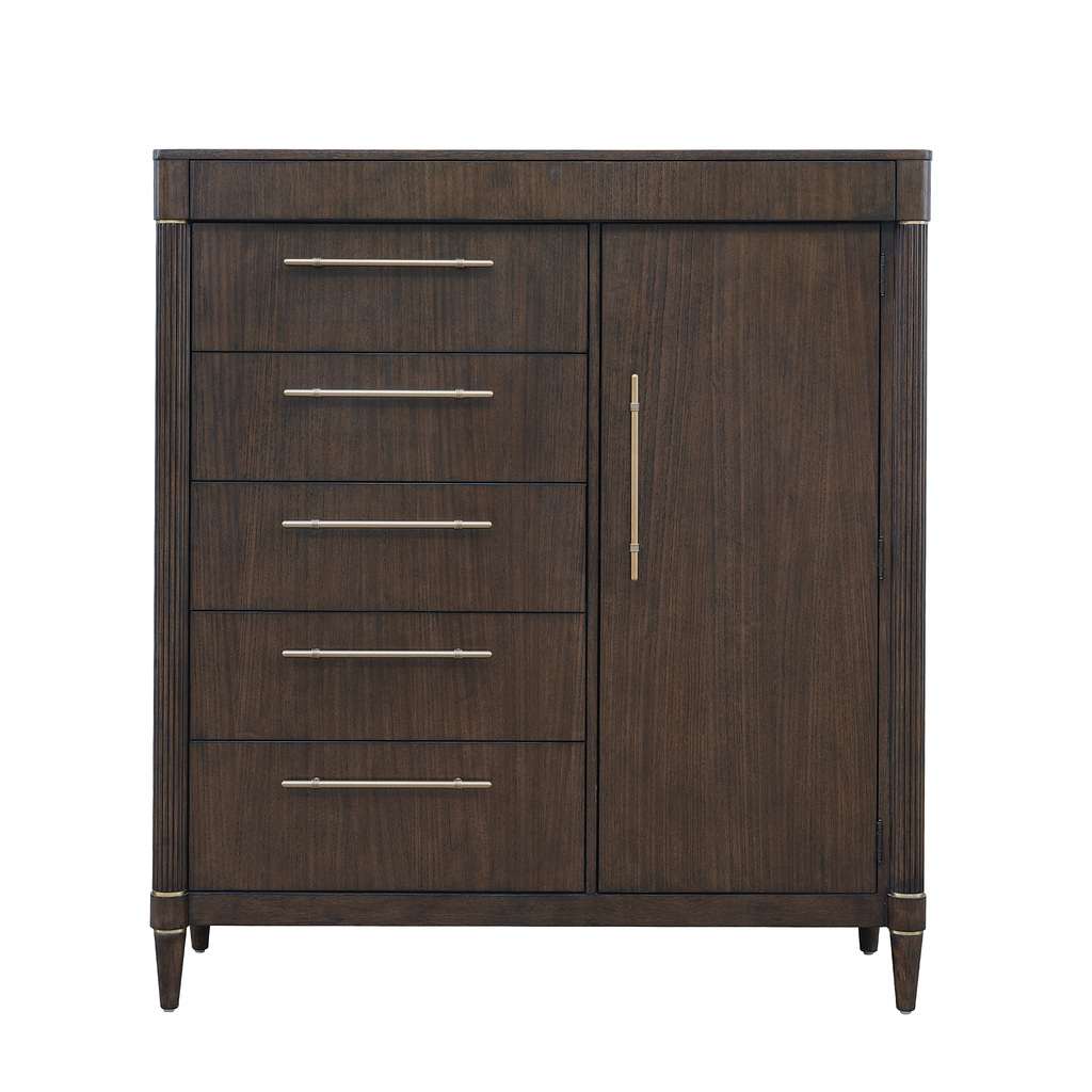 Asher Park 6 Drawer Master Chest In Brown by Pulaski | 1StopBedrooms